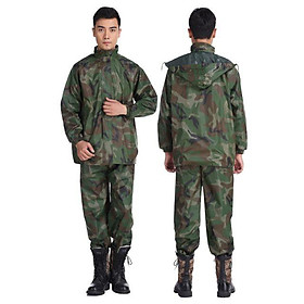 Mua Áo Mưa Bộ Người Lớn Vải Dù Chống Thấm Cao Cấp Thảo Kiên - Màu Rằn ri