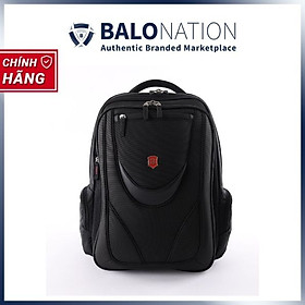 Balo Laptop 15.6 Inch Bền Bỉ LUGBRO ASTRA có ngăn nới rộng, chứa được nhiều đồ - Hàng Chính Hãng