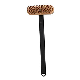 Pizza Brush Commercial Grill Brush Ash Aluminum Alloy Long Handle Scraper Pizza Oven Brush Cleaning Tool