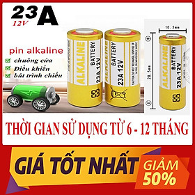 Pin 23A - 12V ALKALINE dùng cho chuông cửa, điều khiển cửa cuốn,