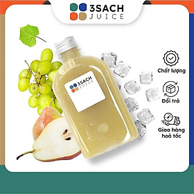 Nước Ép Lê Mix Nho Nguyên Chất 3S Chai 250ML