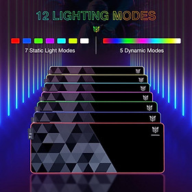 Mua Tấm lót chuột chơi game Onikuma G6 80*30cm có đèn RGB  Hàng chính hãng 