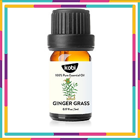Tinh dầu Cỏ gừng Kobi Ginger grass essential oil giúp đuổi muỗi, khử mùi, làm thơm phòng - 5ml
