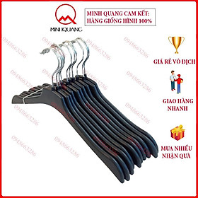 Mua combo 20 nữ dẹt-móc treo quần áo-mắc nhựa-màu đen