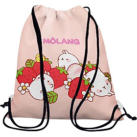 Túi rút Molang và dâu tây - BDCT063