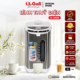 Mua Bình Thuỷ Điện Gali GL-5060B Dung tích 6L nhỏ gọn  Thân bằng nhựa nguyên sinh cao cấp  lòng trong bằng Inox 304 dày chất lượng. Hàng chính hãng chất lượng cao bảo hành 24 tháng