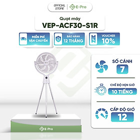 Mua  Hàng chính hãng  Quạt đứng VEP-ACF30-S1R - Chế độ hẹn giờ 10 tiếng - 12 cấp gió - Điều khiển từ xa