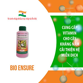 BIO ENSURE - Chai 350 ml - Kháng nấm và ức chế các bệnh của cây, cung cấp vitamin thúc đẩy hệ miễn dịch tự nhiên của cây trồng.