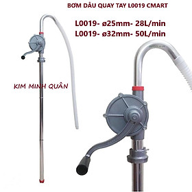 Mua Bơm Dầu Quay Tay Hợp Kim Nhôm ø25mm  ø32mm L0019 CMART