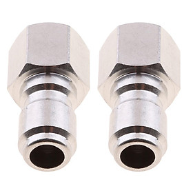 2Pcs 3/8" Quick Connector to 15mm Female Adapter for Pressure Washer Connect