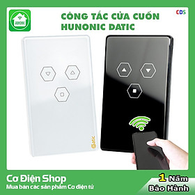 Công Tắc Cửa Cuốn Hunonic Datic Smart Door [ Điều khiển từ xa bằng điện thoại ] màu đen, màu trắng - Hàng chính hãng