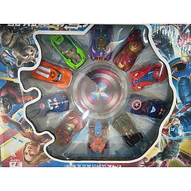 Bộ lắp ráp 10 xe sắt siêu anh hùng Avenger