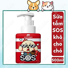Sữa tắm khô SOS cho chó dạng mousse chai 500ml - Bivido
