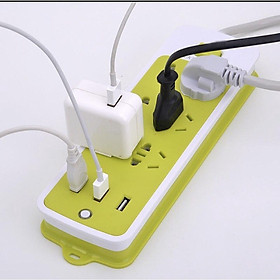 Mua Ổ Điện Đa Năng Chống Giật 3 Cổng USB và 6 Ổ Cắm Thông Minh- Tiện Lợi-An Toàn- Hàng Loại 1-Chính Hãng MINIINN