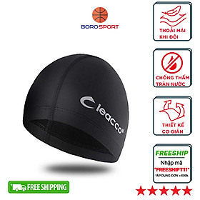 Nón Bơi Vải PU co dãn cao cấp, độ đàn hồi cao, bền đẹp , phù hợp với các bạn không quen loại nịt chặt Yesure Cleacco Cao Cấp Chống Thấm Nước , Mềm Mại - Hàng Chính Hãng