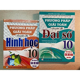 Hình ảnh Sách - Phương pháp giải toán chuyên đề đại số + hình học ( 2 cuốn)