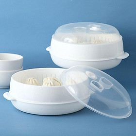 Mua KHAY HẤP 2 TẦNG - 3 LỚP DÙNG TRONG LÒ VI SÓNG