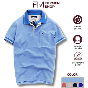 Áo Polo nam cổ bẻ ngắn tay, chất liệu cao cấp, thoáng mát, bền màu, thiết kế trẻ trung – FORMEN SHOP – FMPS086