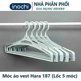 {Nhiều lựa chọn} Móc Treo Quần Áo, Móc Treo Đa Năng Hara, Bộ Sưu Tập Móc Quần Áo Người Lớn Nhựa Cao Cấp Inochi 