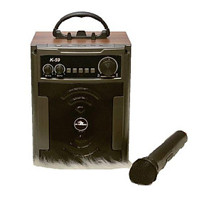 Mua Loa kéo 1.5 tấc Kiomic K59 tặng kèm micro không dây  UHF siêu hay âm bass trầm ấm bảo hành 12 tháng