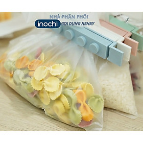 Mua  Combo 10  Kẹp miệng túi thực phẩm YOKO bảo quản thực phẩm  bảo quản đồ ăn  tránh ẩm mốc  chất liệu nhựa PP chống giòn gãy - Hàng Inochi an toàn tiêu chuẩn Nhật