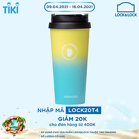 Bình Giữ Nhiệt Lock&Lock Two-Tone Clip Tumbler LHC4151 540ml