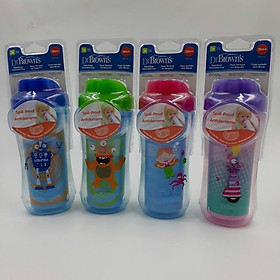 Bình uống giữ nhiệt đầu cứng 300ml Dr Brown's nhiều màu (12m+)