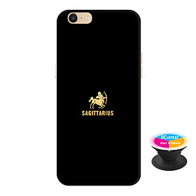 Ốp lưng nhựa dẻo dành cho Oppo Neo 9s in hình Sagitaurius - Tặng Popsocket in logo iCase - Hàng Chính Hãng