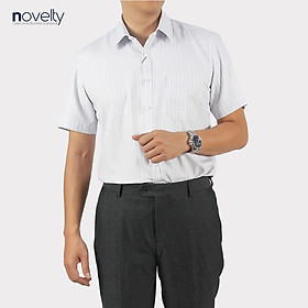 Áo sơ mi nam ngắn tay Novelty Regular fit NSMMSBMTCR220921N