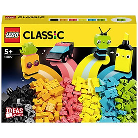 Lego Classic Bộ Gạch Sáng Tạo Neon Vui Nhộn - Lego 11027 333 Mảnh Ghép