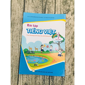 Sách – Bài tập Tiếng Việt 1 tập một