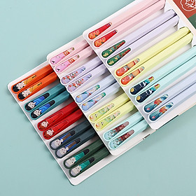 Mua MVP2668 Set 5 đôi đũa chống nấm mốc màu sắc ngọt ngào