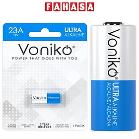 Vỉ 2 Pin Kiềm 23A 12V - Voniko