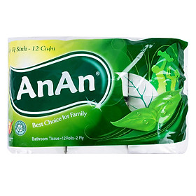 Giấy Vệ Sinh An An (12 Cuộn)