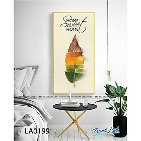 Mua Tranh canvas treo tường lá cây trang trí phòng ăn LA.ph.a0074