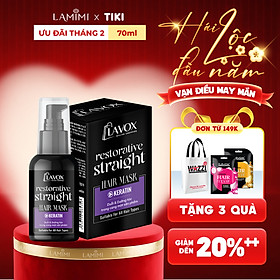Duỗi Hấp Phục Hồi Keratin Lavox Online Shopping