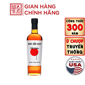 Đặc Sản Phan Thiết - Nước Mắm Chay Shiitake Chai 500Ml - Đậu Nành Và Nấm Ngọt Nhật Bản