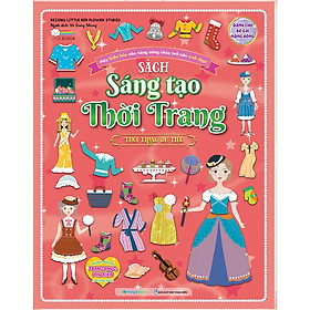 Sách Sáng tạo thời trang: Thời trang dự tiệc (Hơn 100 stickers)