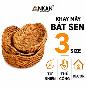 Mua Rổ Đựng Trái Cây  Đồ Khô Chất Liệu Mây Tre Đan Thủ Công  Giỏ Đựng Đồ Decor Nhà Ăn  Phòng Khách