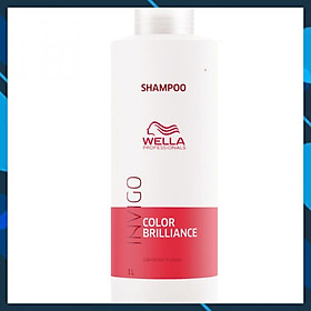 Dầu gội giữ màu tóc nhuộm Wella Professionals Brilliance Treatment for Colored Hair 1000ml