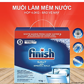 Muối rửa chén Finish Dishwasher Salt 4kg QT017389