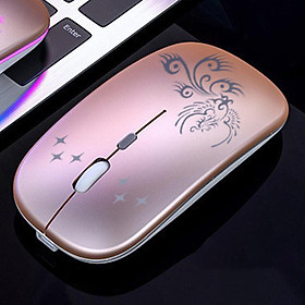 Hình ảnh LED Wireless Mouse BT3.0 BT5.2 2.4G Slim Portable for Office PC