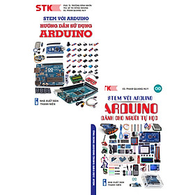 Download sách COMBO STEM VỚI ARDUINO - ARDUINO DÀNH CHO NGƯỜI TỰ HỌC + STEM VỚI ARDUINO - HƯỚNG DẪN SỬ DỤNG ARDUINO (BỘ 2 CUỐN)