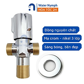 Mua Van giảm áp  van chia nước  khoá đường nước T  van F Waternymph bằng đồng thau Waternymph hàng cao cấp