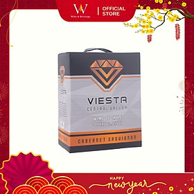 Rượu vang đỏ Viesta Cabernet Sauvignon Hộp giấy 3Lít