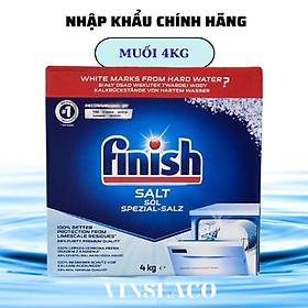 Muối rửa bát Finish 1.2kg, muối finish 1,2kg là muối làm mềm nước trong máy rửa chén bát ly 1200g - muối rửa bát finish 4kg