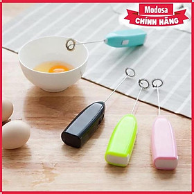 Mua Máy Cầm Tay Mini Đánh Trứng  Tạo Bọt Cà Phê Chạy Bằng Pin ( Màu Ngẫu Nhiên) Modosa - Hàng Chính Hãng
