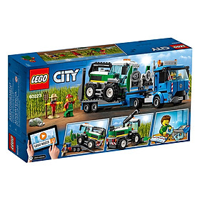 Mô hình Lego City - Xe Vận Tải Máy Gặt 60223