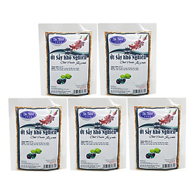 Combo 5 gói ớt sấy khô nghiền (Bột mịn) Thành Lộc (15g/20g x 5 gói)