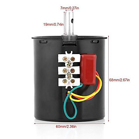 Mua Động cơ giảm tốc 14W 220v 2.5RPM - 5RPM - 10RPM - 20RPM - 50RPM - 110RPM